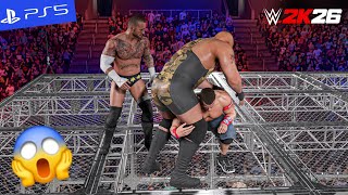 WWE 2K26 - John Cena vs. CM Punk vs. Big Show - Hell in a Cell Match | PS5" [4K60] screenshot 3