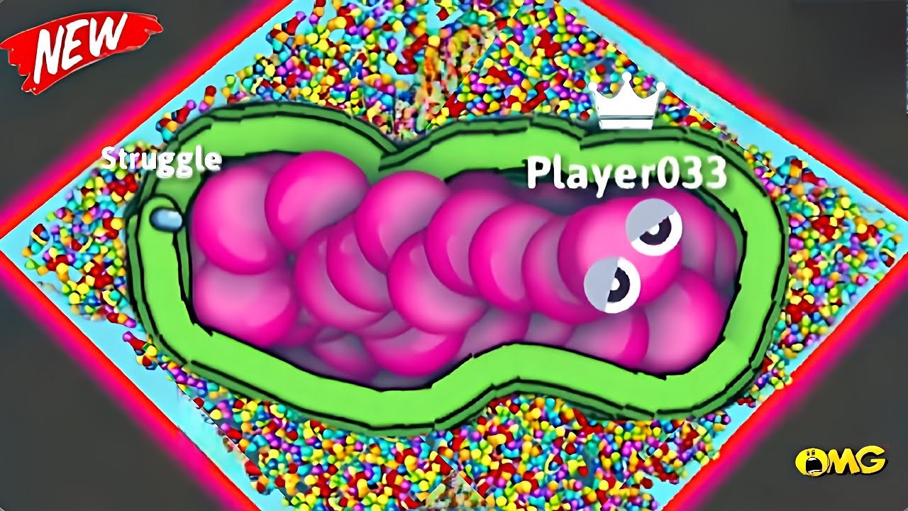 snake.io🐍Lime Crewmate snake skin🐍Lime Crewmate snake party Zero to Hero gameplay||Snake Struggle