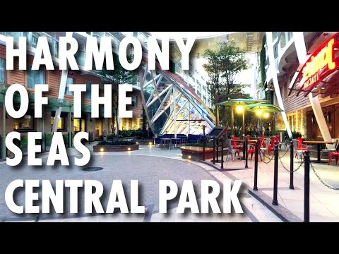 Harmony of the Seas Preview ~ Behind-the-Scenes: Central Park ~ Royal Caribbean International