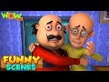 BEST SCENES of MOTU PATLU | FUNNY Cartoons in Hindi | Wow Kidz | Compilation 20