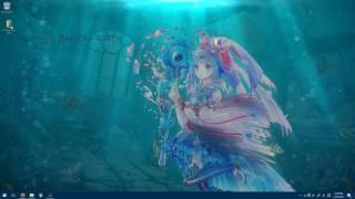 Live Wallpaper Alpha v0.2 - Ocean Girl - Demonstration [21/05/2017] screenshot 3