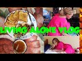 LIVING ALONE VLOG//Meal Prep// Clean my Bedsitter With Me//Realist  Day in my Life