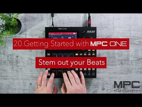 Getting Started with MPC One | Stem Out Your Beats with Explode Track