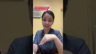 Teacher’s Commitment Form part sa IPCRF