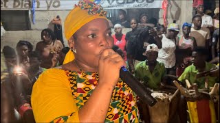 Gwo prestasyon gwoup Yanvalou Dayiti kay ongan Tipa boloko nan la molè katye moren Yanvalou kraze sa