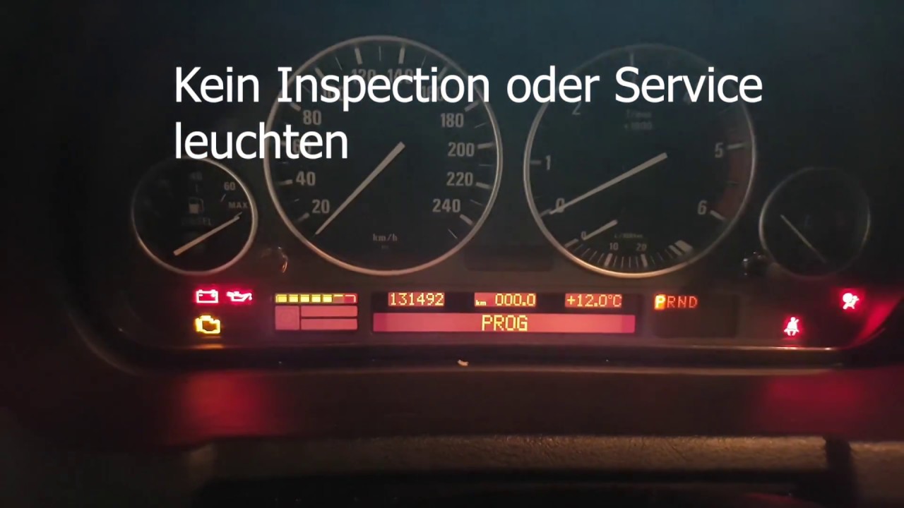 Bmw X5 E53 Service Intervallanzeige