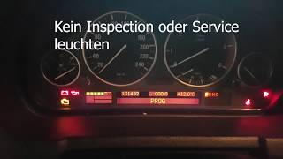 BMW X5 E53 Service Intervallanzeige zurücksetzen / Reset Service light