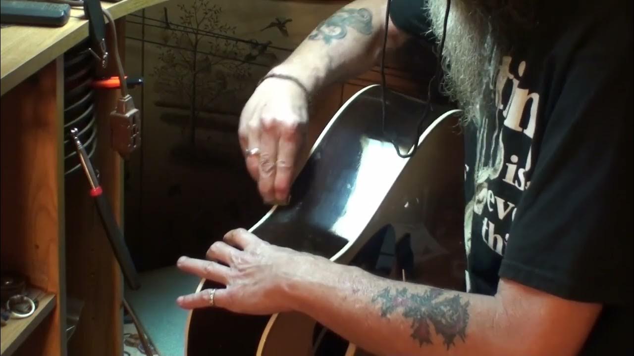 martin hd28 removing scratches from guitar finish YouTube