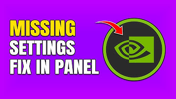 How To Fix NVIDIA Control Panel Display Settings Missing / Not Showing