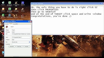 How to make Diablo 2 work on Windows Vista/7 (Works for other games too)