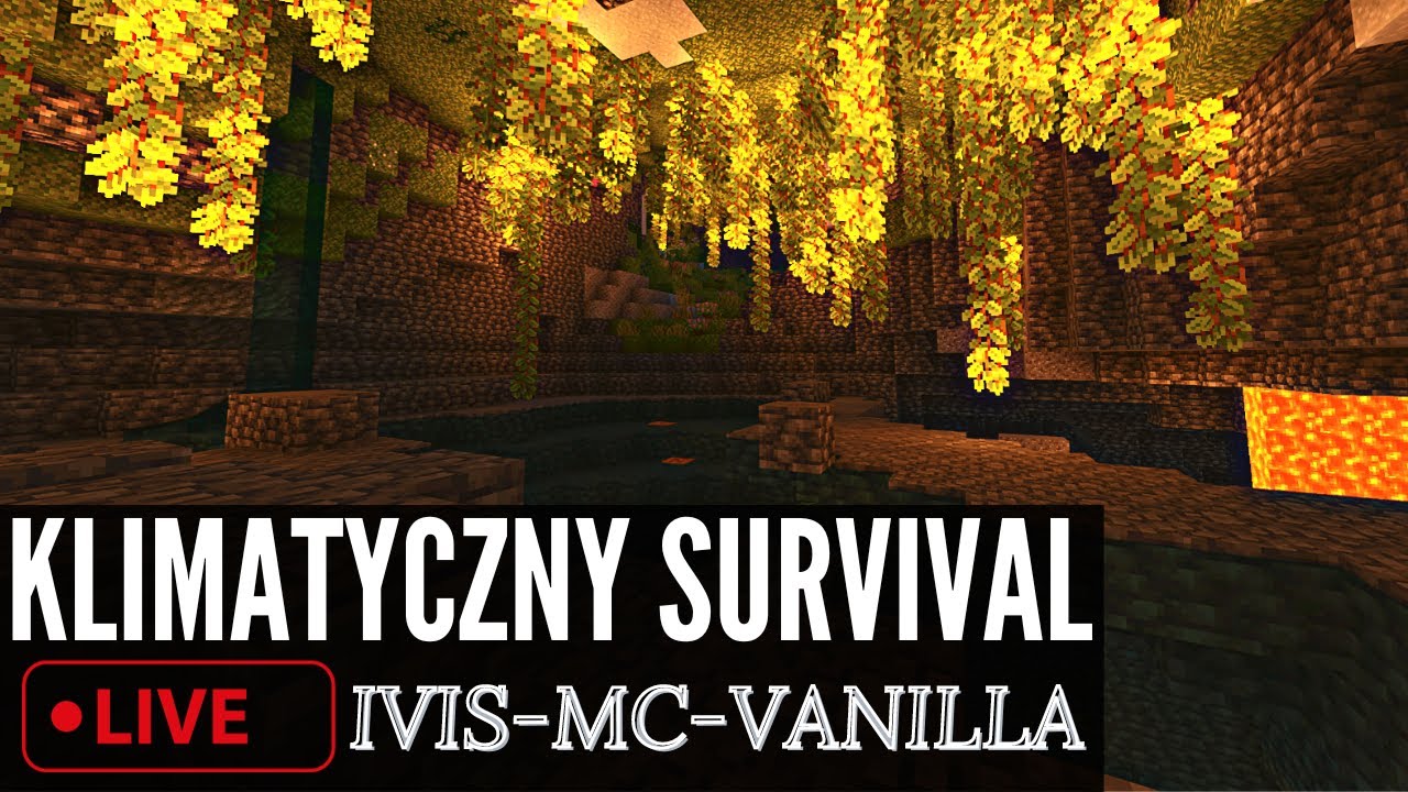 Klimatyczny survival live ivis mnc vanilla mc 1 20 1 ip ivis mc pl