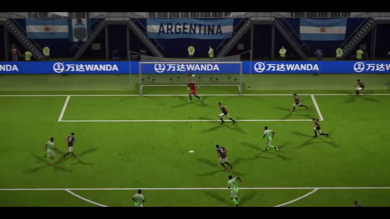 #40 FIFA 18 PS4 All World Cup Russia 2018 Matches // NIGERIA Vs ARGENTINA - Group D - Matchday 3