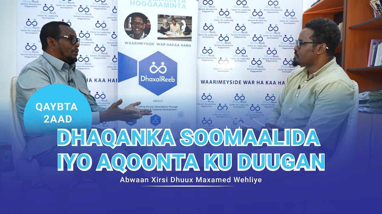 2/3 | Dhaqanka Soomaalida Iyo Aqoonta Ku Duugan | Abwaan Xirsi Dhuux Maxamed Wehliye.