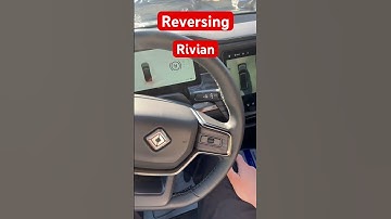 Reversing | Rivian R1T truck #shorts