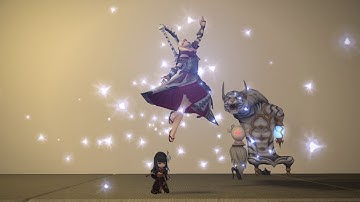 【FF14】オーケストリオンの紅蓮のプレリュードで踊ってみたよん♪