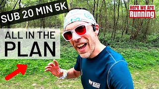 TRAINING FOR A SUB 20 MINUTE 5K | Episode 1 | Creating a 5K training plan screenshot 1