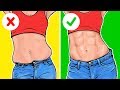 7 semplici esercizi per uno stomaco piatto ed una vita stretta