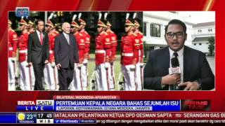 Jokowi Terima Presiden Afghanistan di Istana Negara