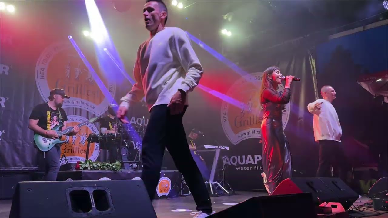 Nancy 60 juubeliikontsert lava taga ja laval. Grillfest 2025