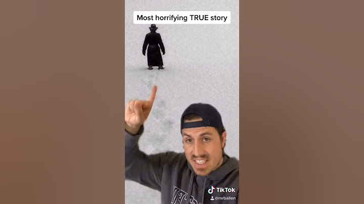 Most horrifying TRUE story