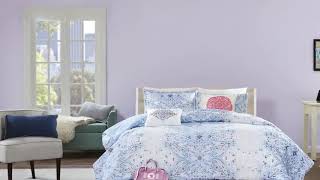Intelligent Design ID10-732 Marie Comforter Set Full/Queen Coral Reviews