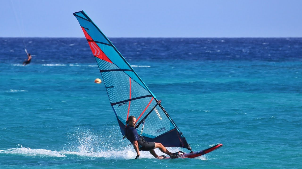 Fuerteventura Bump & Jump Windsurfing Session Rene Egli