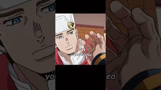 the chef refused to show the menu and then...👀💀|JoJo's Bizarre Adventure| #anime #jojo #jjba