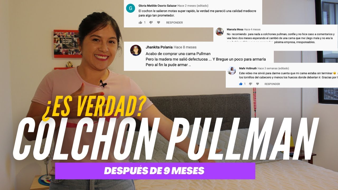 Después de 9 meses, ¡ASÍ ESTA EL COLCHON DE PULLMAN QUE COMPRE!