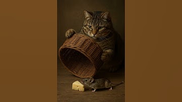 Shocking! 😱😱The cat sets a trap and waits in silence やばすぎ！😱😱猫は罠を仕掛けて静かに待っている #shorts #tabbycat #trap