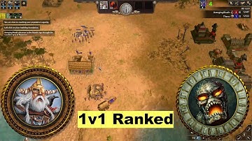 Odin vs Kronos | 1v1 Ranked | Age of Mythology Retold