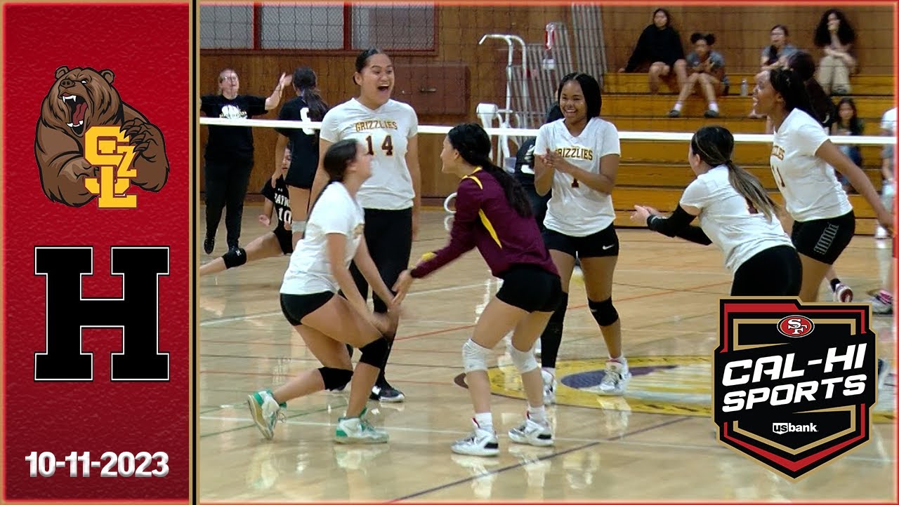 !! OFFICIAL HIGHLIGHTS !! San Lorenzo vs Hayward Girls Volleyball 10.11