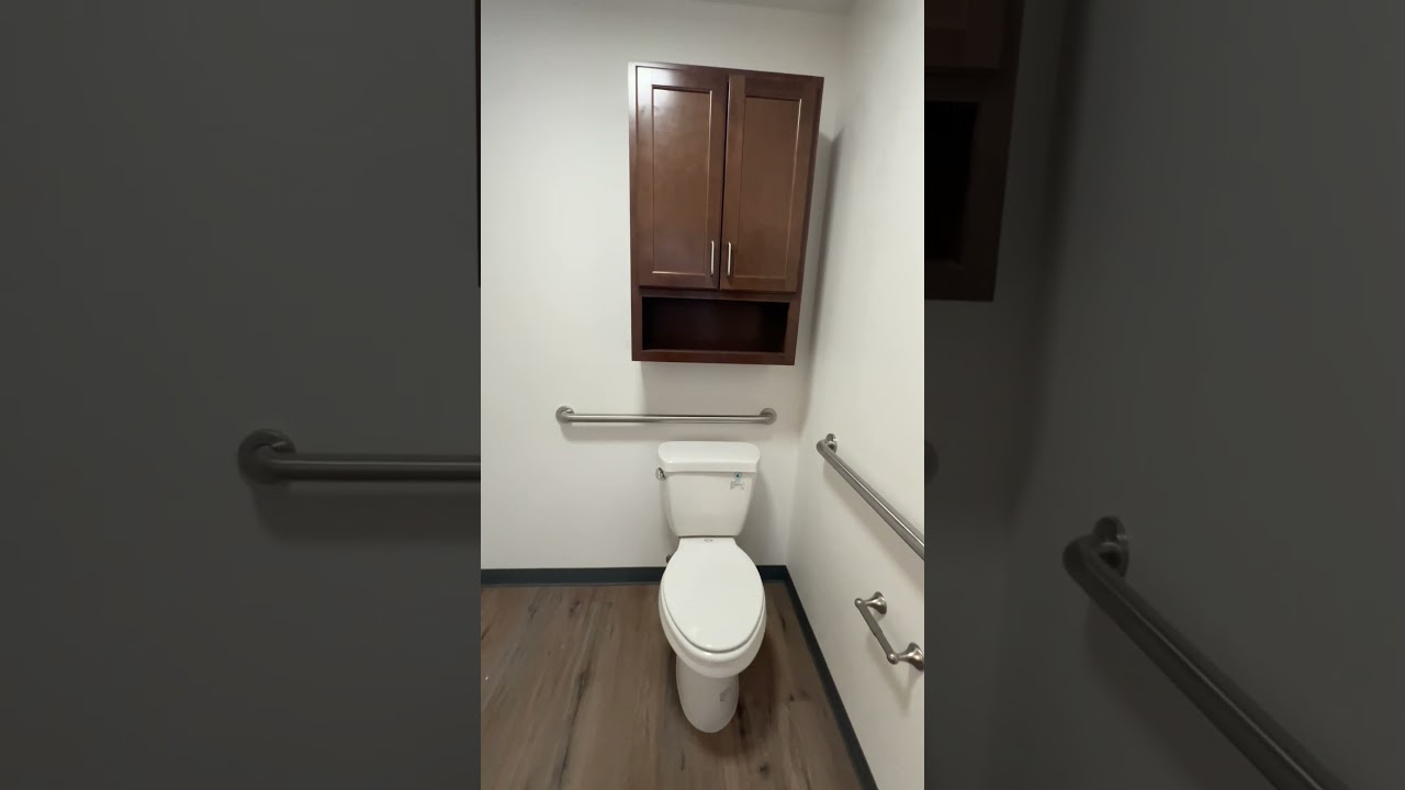 Bathroom area - Valdez Senior Living Apartments Tour Video