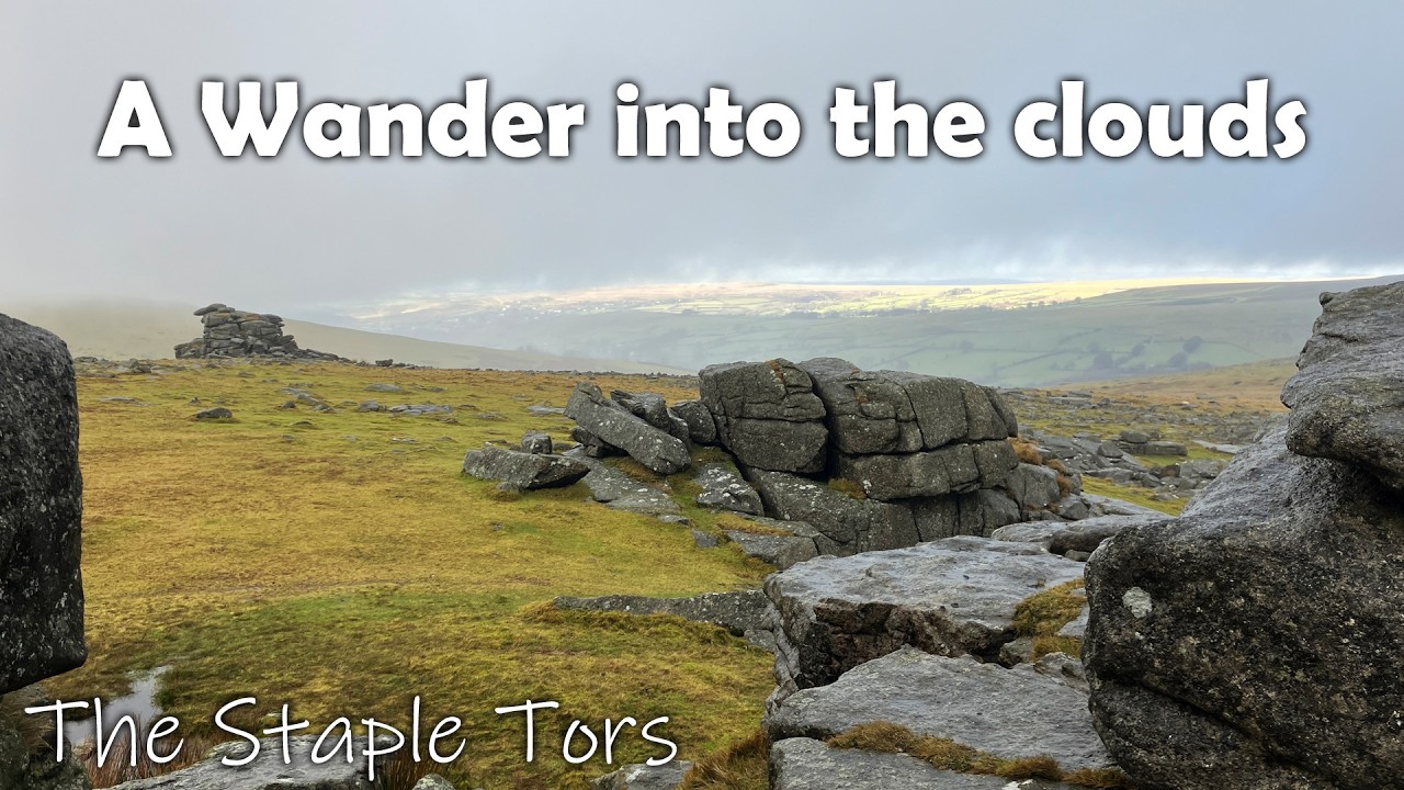 A Wander into the Clouds (The Staple Tors) #dartmoor