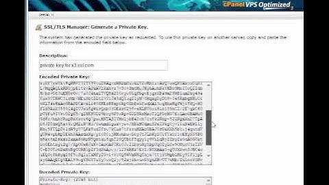 How To Generate an SSL Certificate Signing Request (CSR) for cPanel x3