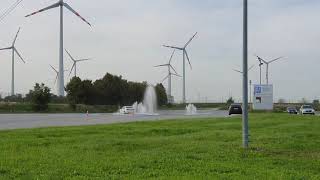 BMW 3 RWD (F30 320i) collision avoidance (water wall)
