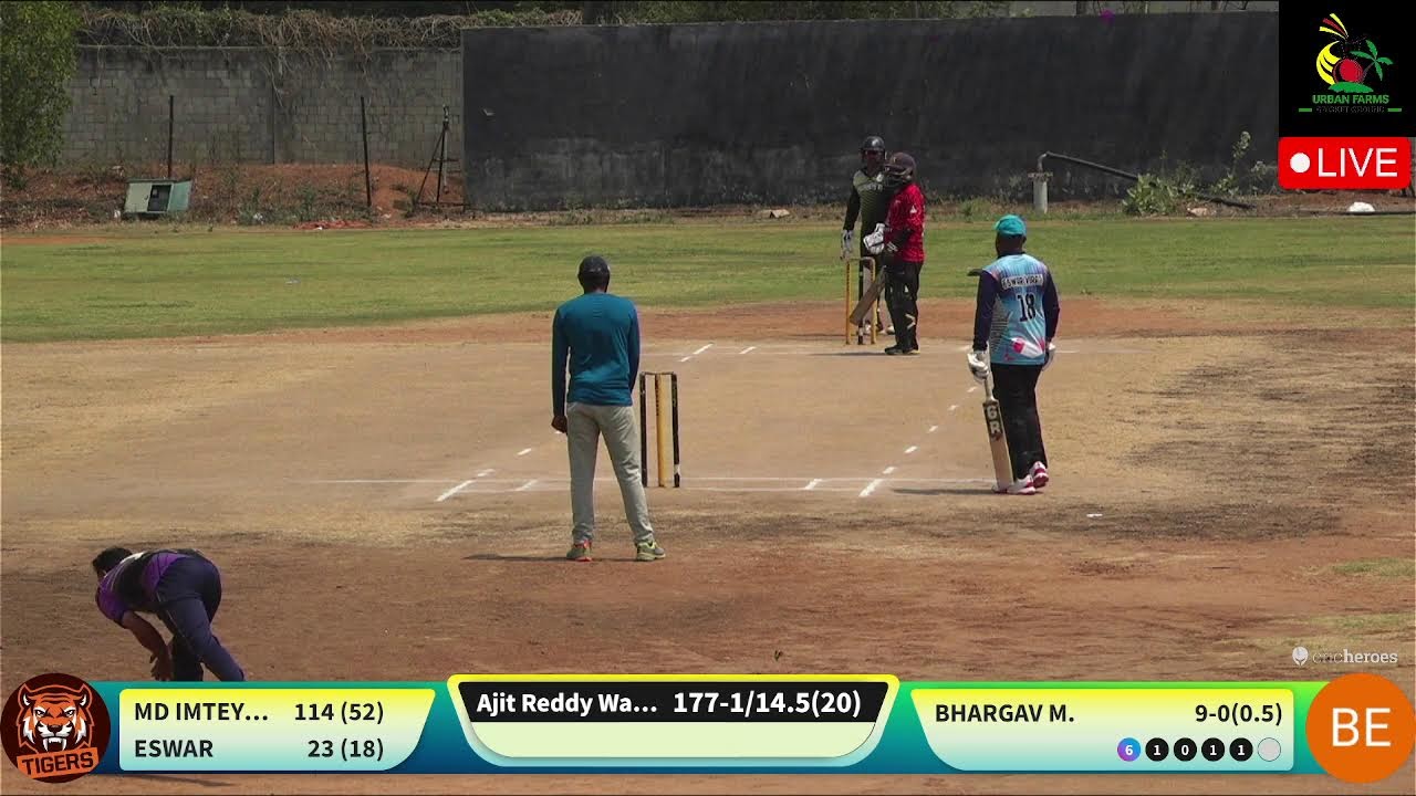 URBAN FARMS PREMIER LEAGUE AJIT REDDY WARRIORS vs BEGINNERS-FCG - YouTube