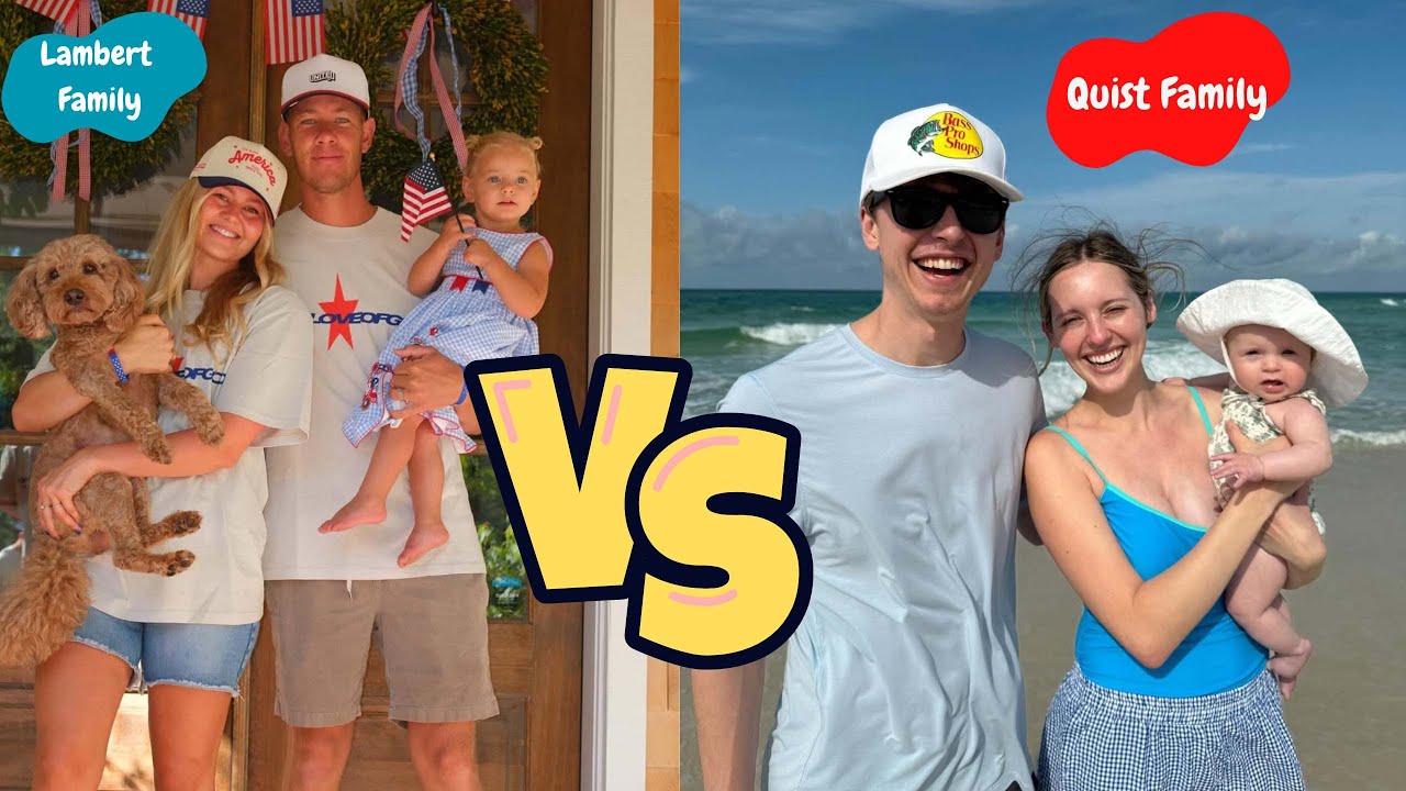 Lambert Family vs Quist Family with real name , age birth date birth place 2025