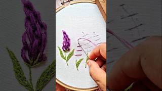 Wonderful flower embroidery tricks #embroidery #flower #viral #shorts