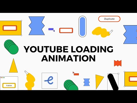 Creative Youtube Loading Animation in Figma (Tutorial) - Figma Freebies (Link in description)