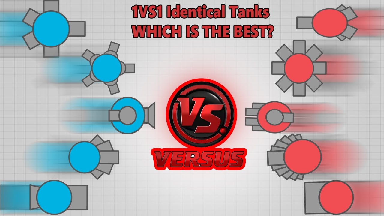 1VS1 WITH IDENTICAL TANKS!! WHICH IS THE BEST?! Sandbox Epic Match Tank