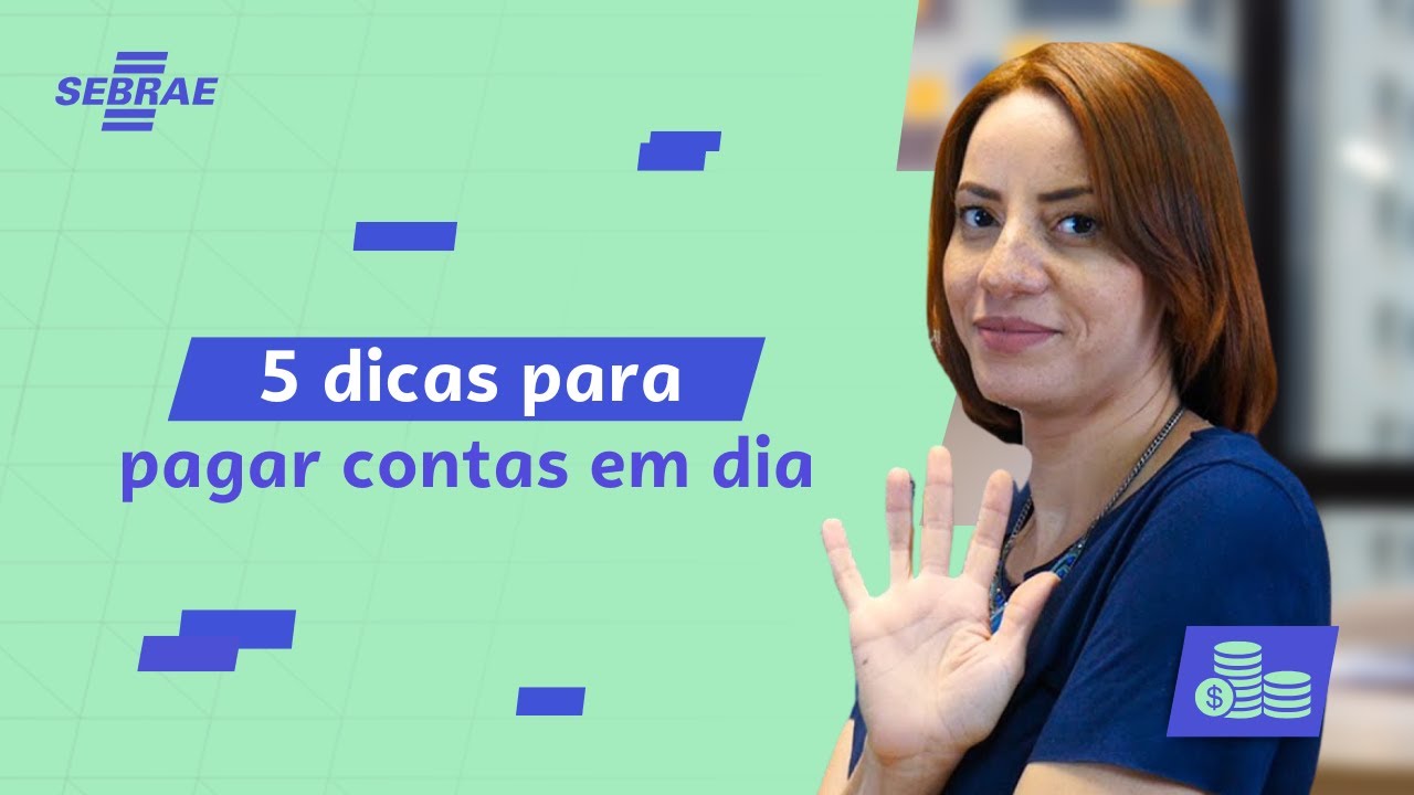 💰 5 dicas para pagar suas contas em dia!