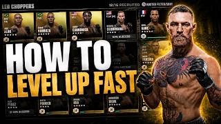 How To Level Up Fighters in UFC 6 FAST! (Best XP Method)