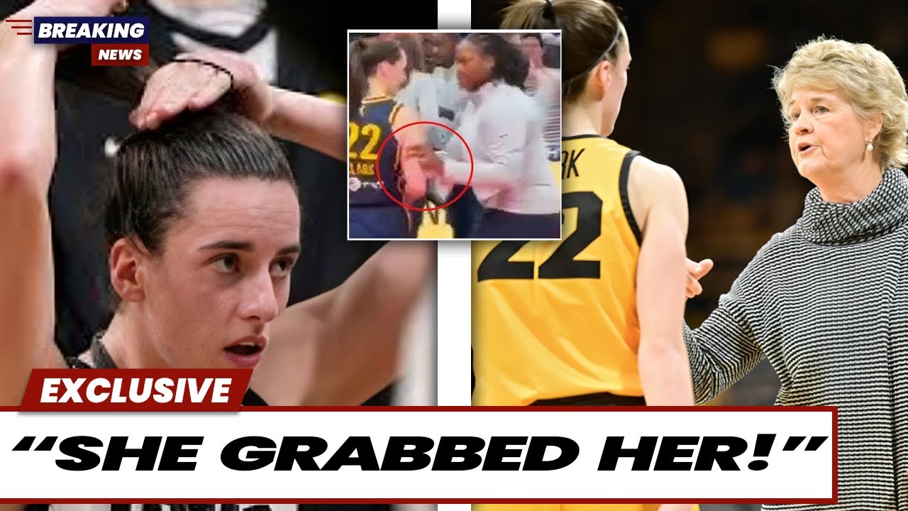 FANS STUNNED as Coach PHYSICALLY GRABS Caitlin Clark in VIRAL Moment