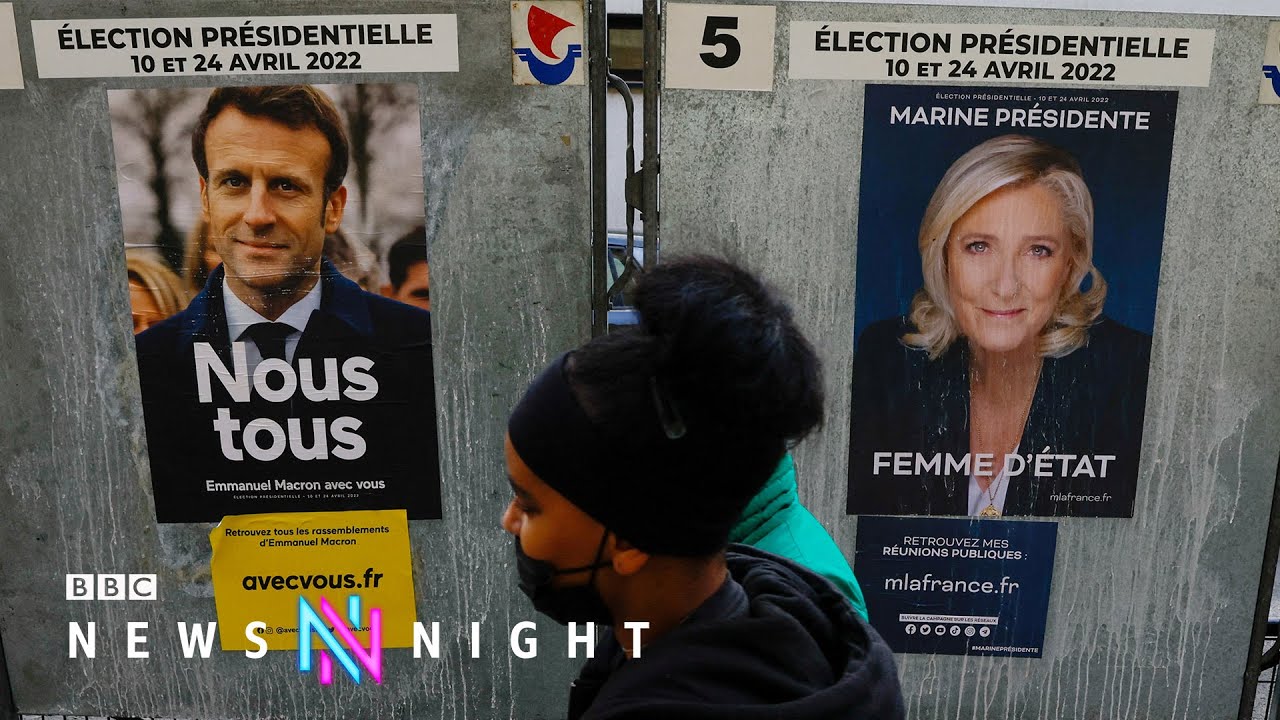 French election: Emmanuel Macron and Marine Le Pen on track to ...