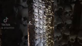 Монастырь из настоящих человеческих костей, Португалия август 2021=Kirche aus Knochen,Portugalien