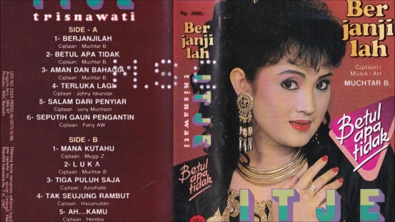 Berjanjilah / Itje Trisnawati （original Full)  YouTube