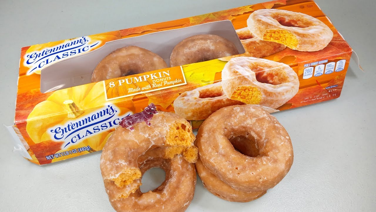 Unboxin Doxin - Entemann's Classic 8 Pumpkin Donuts