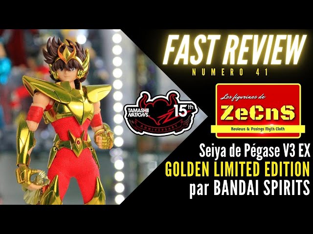 Figurine Myth Cloth EX Seiya de Pégase - Saint Seiya (Knights of the
