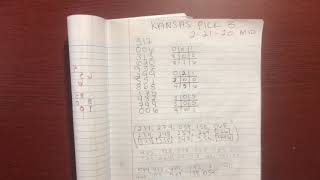 Pick 3 Mirror numbers and combos to play for 2-21-20 Eve draw