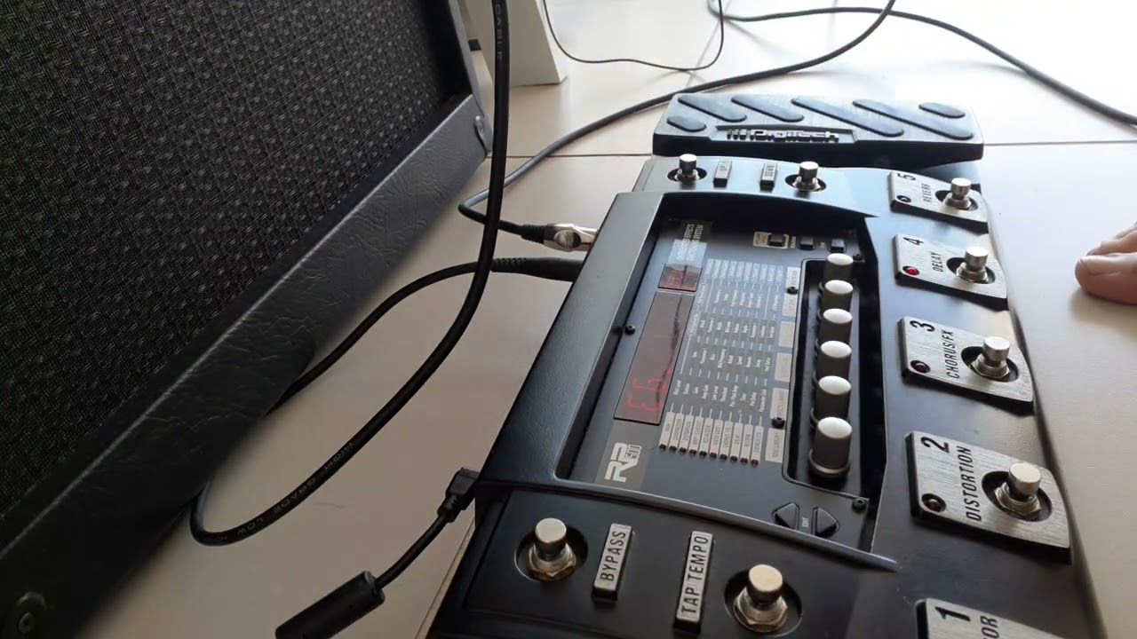 Demo da Digitech RP 500 - YouTube